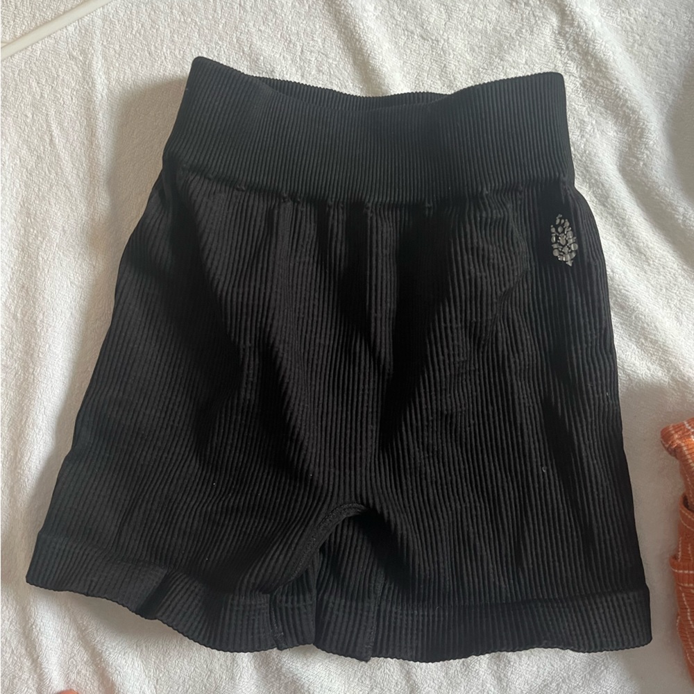 FP movement black bike shorts